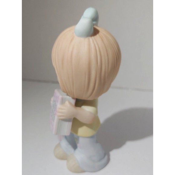 Precious Moments HOLD ON TO YOUR FAITH Figurine #113946 4 1/2 Inches Tall - Picture 3 of 7